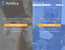 Tablet Screenshot of fundica.com